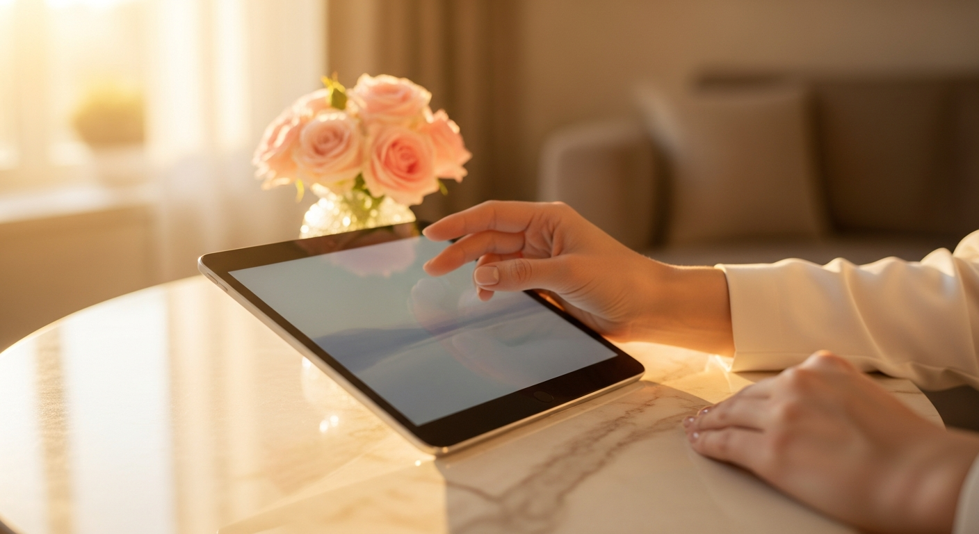 Accompagnement numérique avec ordinateur et tablette